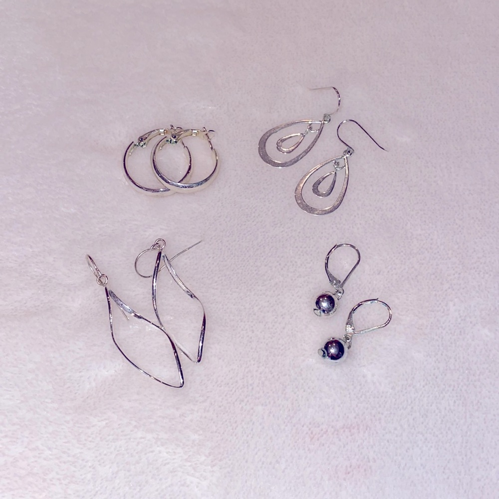 Silver Earring Bundle - image 1